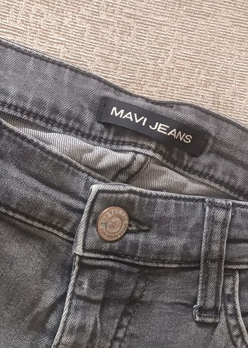 Gri Erkek Denim Pantolon Regular Fit - Görsel 2