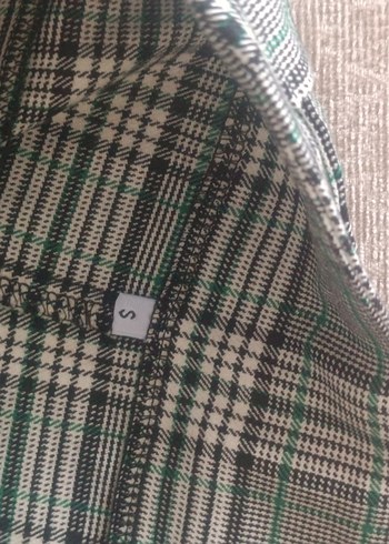 Gri Düğmeli Midi Kadın Kumaş Pantolon - Görsel 8