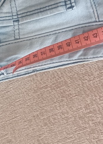 Düğmeli Pastel Bej erkek Kot Pantolon - Görsel 6