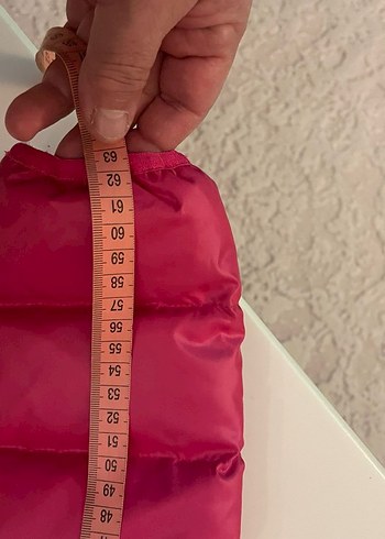 Pembe Fermuarlı Kadın Kışlık Mont - Görsel 6