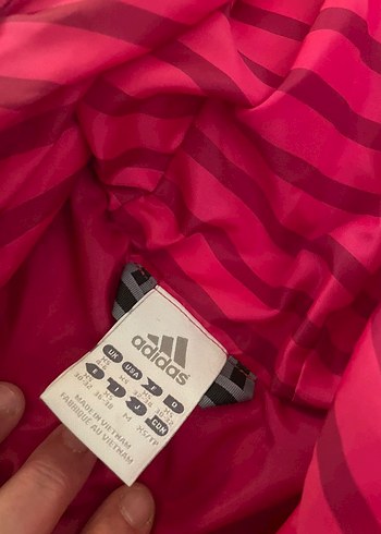 Pembe Fermuarlı Kadın Kışlık Mont - Görsel 2