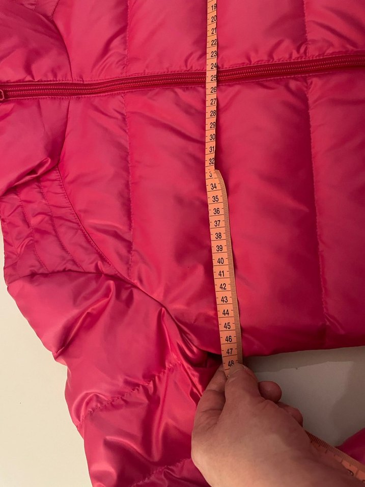 Pembe Fermuarlı Kadın Kışlık Mont - Görsel 4