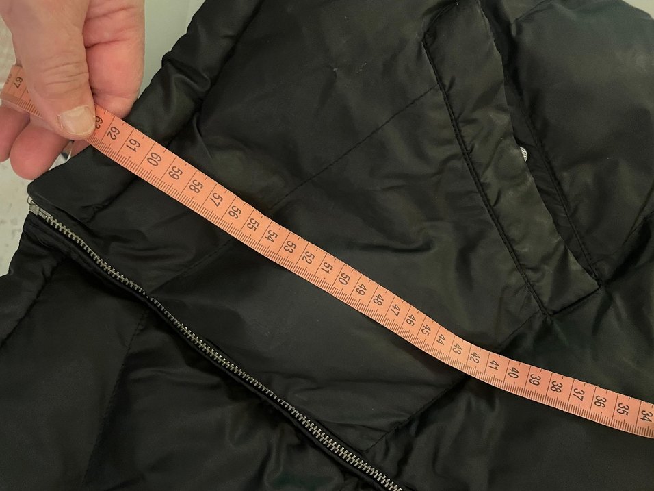 Siyah Fermuarlı Kadın Kışlık Mont - Görsel 5