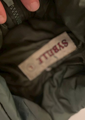 Kadın Haki Düğmeli Kışlık Ceket - Görsel 2