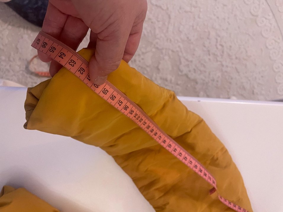 Sarı Kürklü Kadın Kışlık Mont - Görsel 3