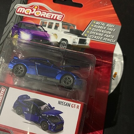 Majorette - Nissan Gtr r35 - 1 adet regular hw