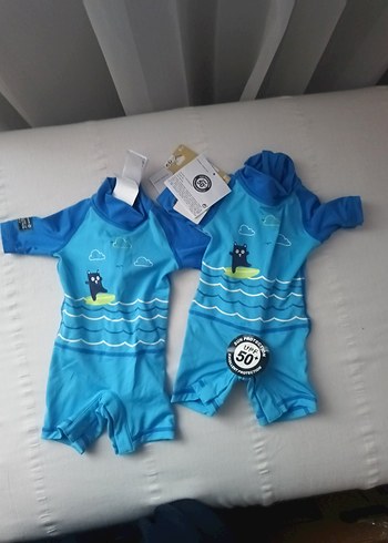 Erkek Çocuk Mavi Baskılı Kısa Kollu Mayo - Görsel 2