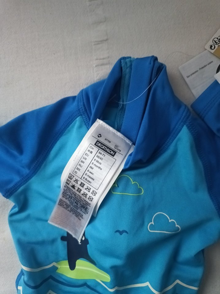 Erkek Çocuk Mavi Baskılı Kısa Kollu Mayo - Görsel 4