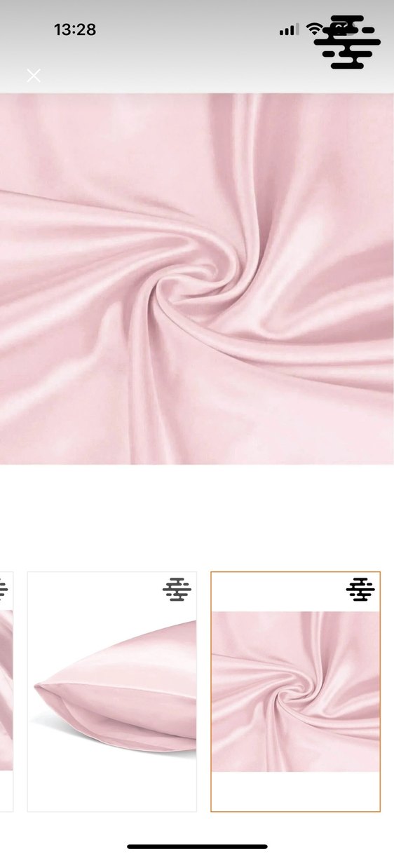 Pembe Saten Yastık Kılıfı 2'li Set - Görsel 5