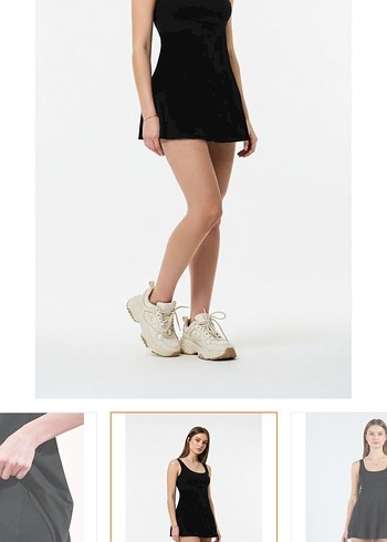 Siyah Mini Strappy Fit Kadın Mayo - Görsel 4