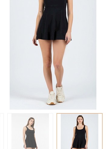 Siyah Mini Strappy Fit Kadın Mayo - Görsel 5