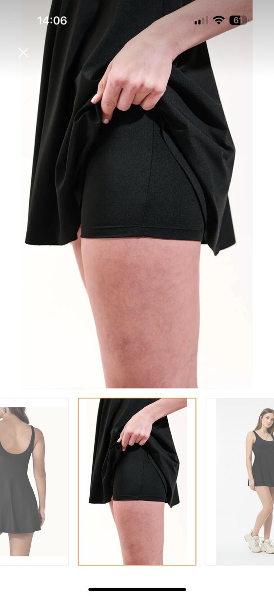 Siyah Mini Strappy Fit Kadın Mayo - Görsel 3