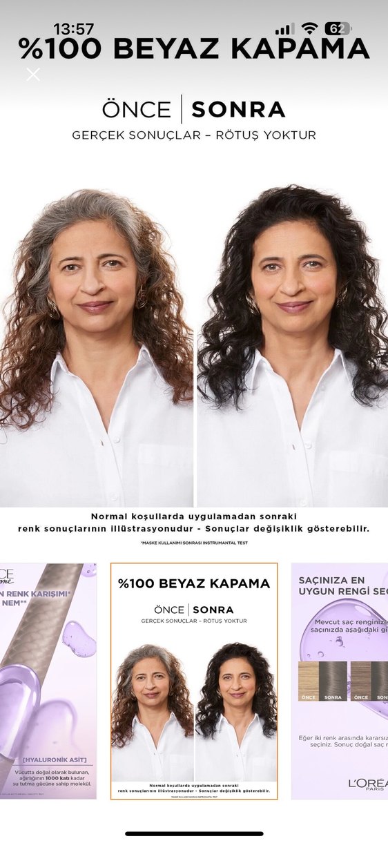 L'Oréal Excellence Saç Boyası 5.11 Açık Kahve - Görsel 5