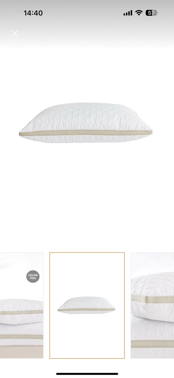 Yataş Frio klimalı Yastık 600 gr 1 adet - Görsel 2