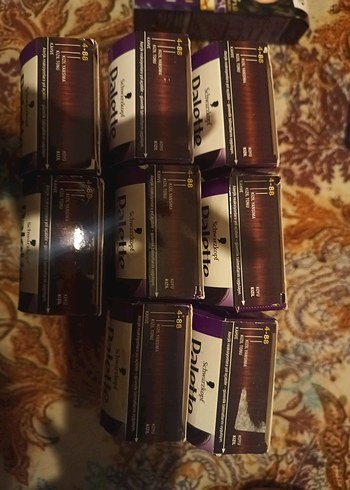 Palette Kalıcı Saç Boyası 4-88 Koyu Kızıl - Görsel 3