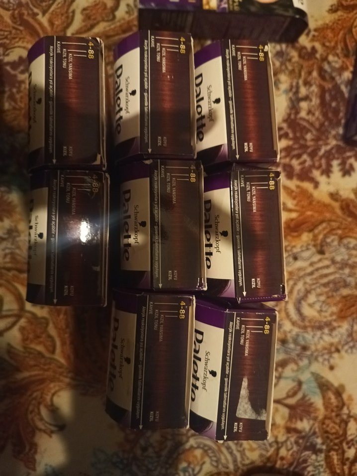 Palette Kalıcı Saç Boyası 4-88 Koyu Kızıl - Görsel 3