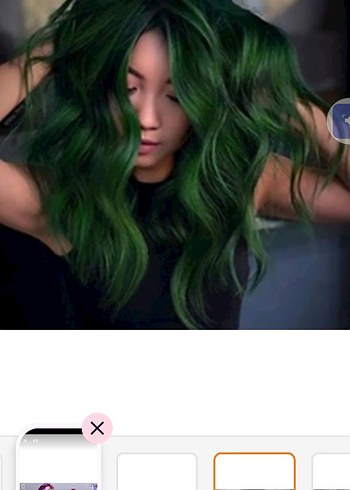 Maxx Deluxe Yeşil Kalıcı Saç Boyası - Görsel 6