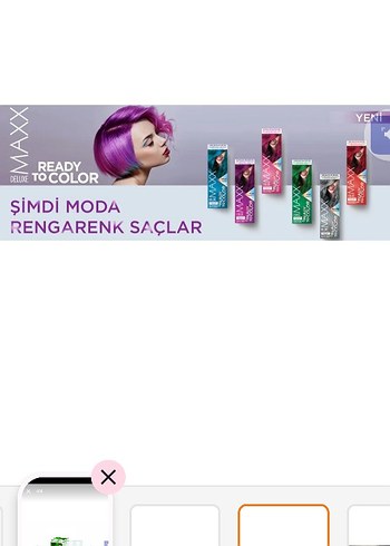 Maxx Deluxe Yeşil Kalıcı Saç Boyası - Görsel 5