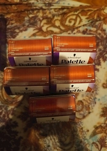 Palette 7-77 Yoğun Bakır Saç Boyası - Görsel 3