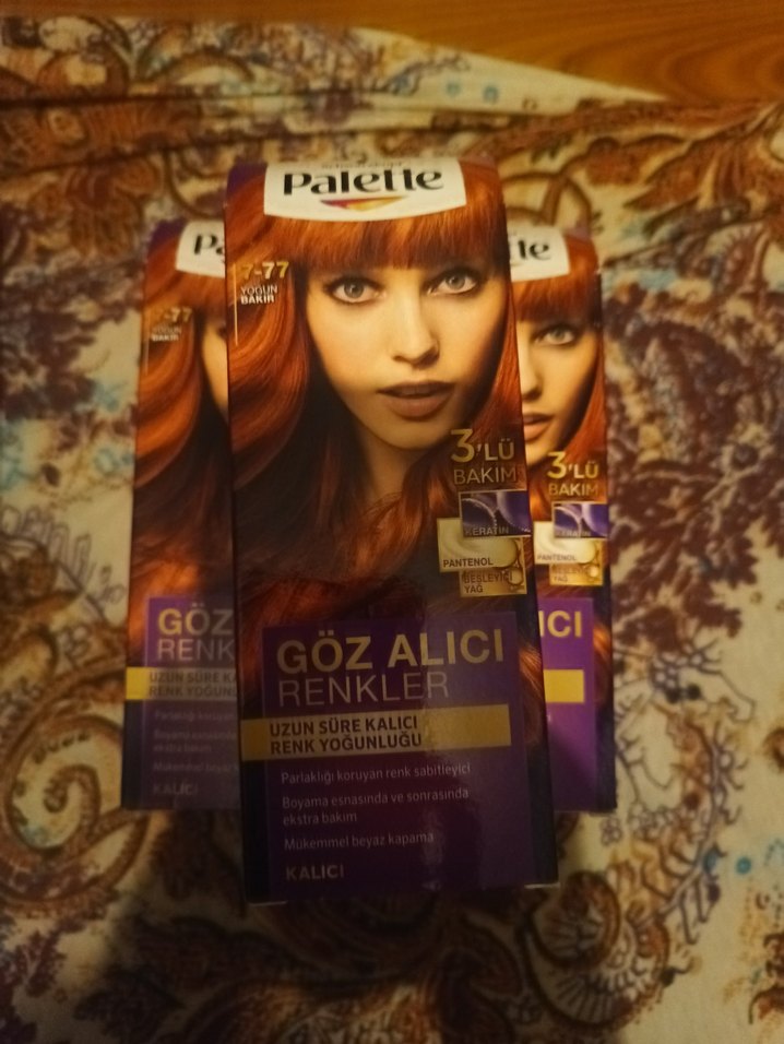 Palette 7-77 Yoğun Bakır Saç Boyası - Görsel 2