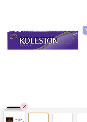 Koleston Koyu Kahve 3/0 Kalıcı Saç Boyası - Görsel 2