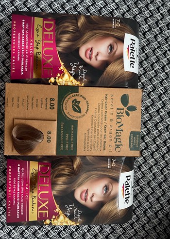 Palette Deluxe 8.00 Saç Boyası ve BioMagic Adet 300 - Görsel 2