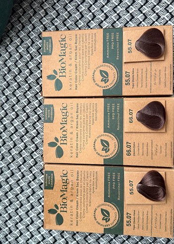 BioMagic Keratin & Argan Yağlı Saç Boyası - Görsel 5