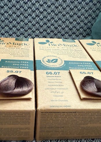 BioMagic Keratin & Argan Yağlı Saç Boyası - Görsel 4