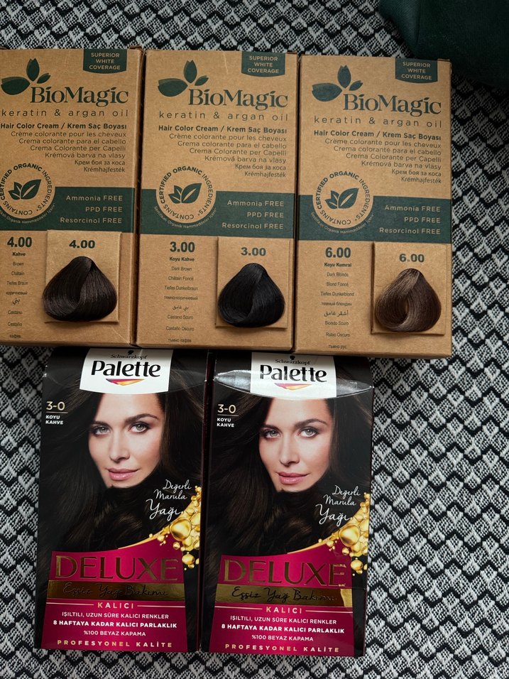 BioMagic ve Palette Deluxe Keratinli Saç Boyası - Görsel 5