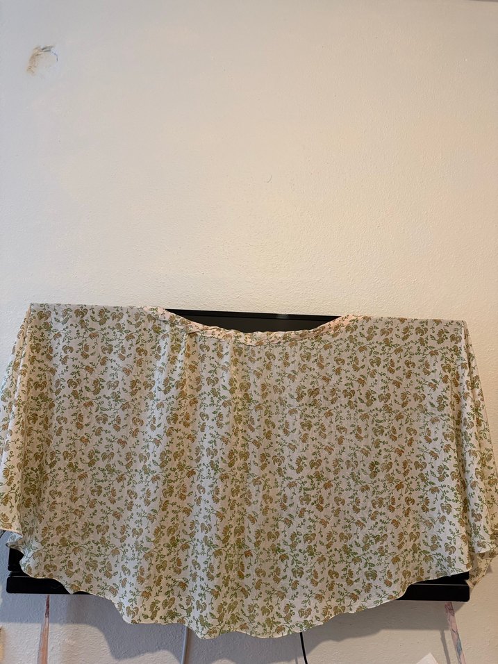 Bej Bohem Midi Hint Eteği Anvelop Wrap skirt - Görsel 4