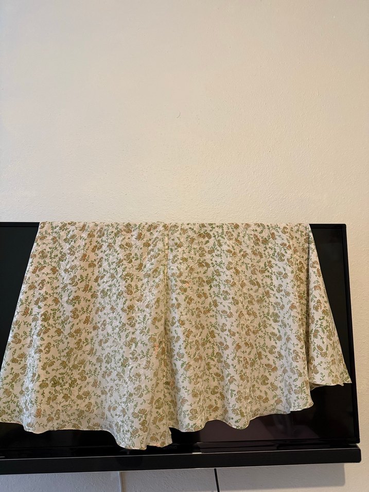 Bej Bohem Midi Hint Eteği Anvelop Wrap skirt - Görsel 5