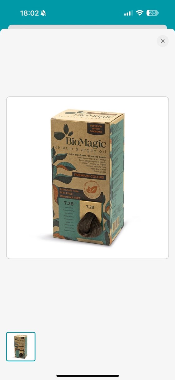 BioMagic Keratin & Argan Yağlı Saç Boyası Tüm Renkler - Görsel 5