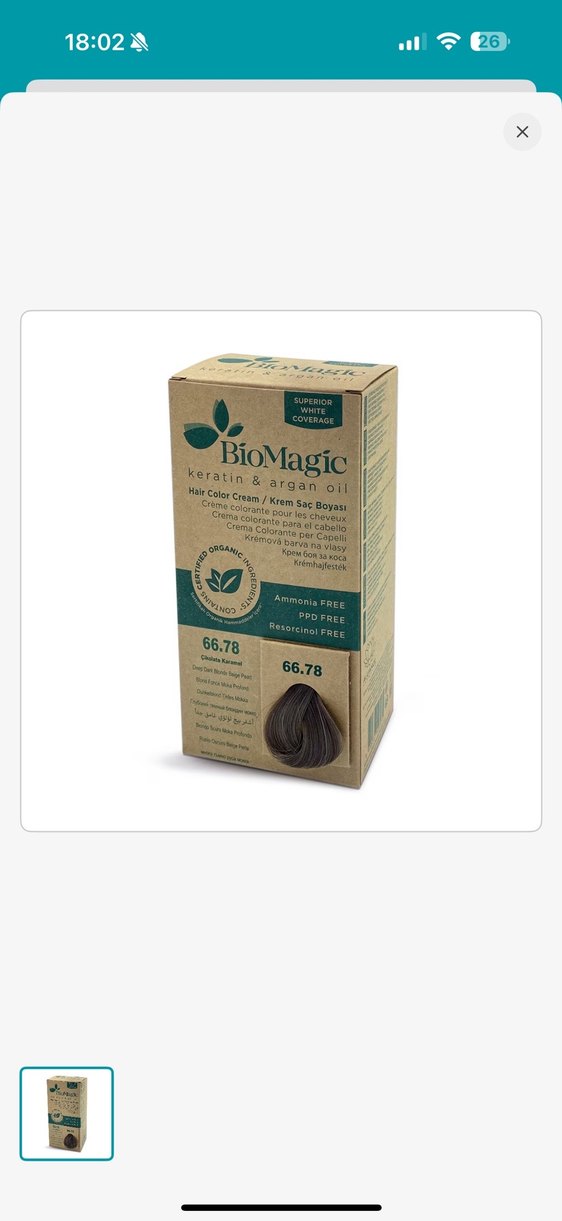 BioMagic Keratin & Argan Yağlı Saç Boyası Tüm Renkler - Görsel 2