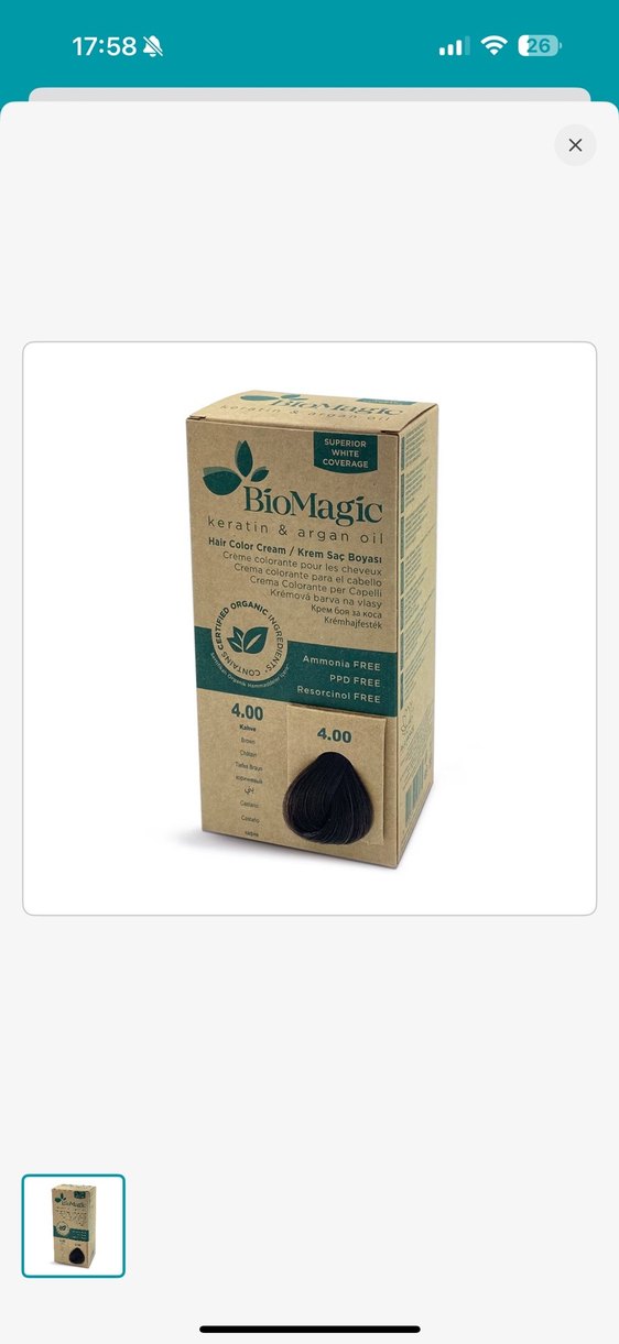 BioMagic Keratin & Argan Yağlı Saç Boyası Tüm Renkler Mevcut - Görsel 4