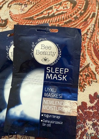Bee Beauty Uyku Maskesi 5'li Paket - Görsel 2