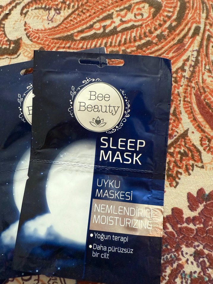 Bee Beauty Uyku Maskesi 5'li Paket - Görsel 2