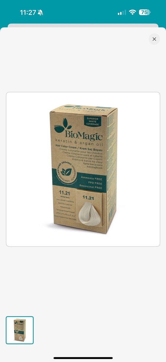 BioMagic Keratin & Argan Yağlı Saç Boyası 11.00 - Görsel 2