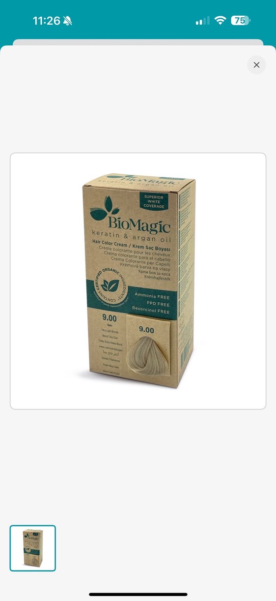 BioMagic Keratin & Argan Yağlı Saç Boyası 11.00 - Görsel 4