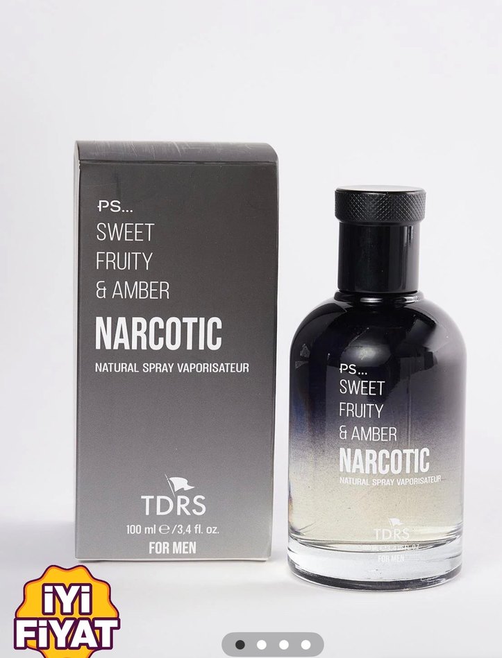 TDRS Narcotic Erkek Parfümü 100 ml - Görsel 2