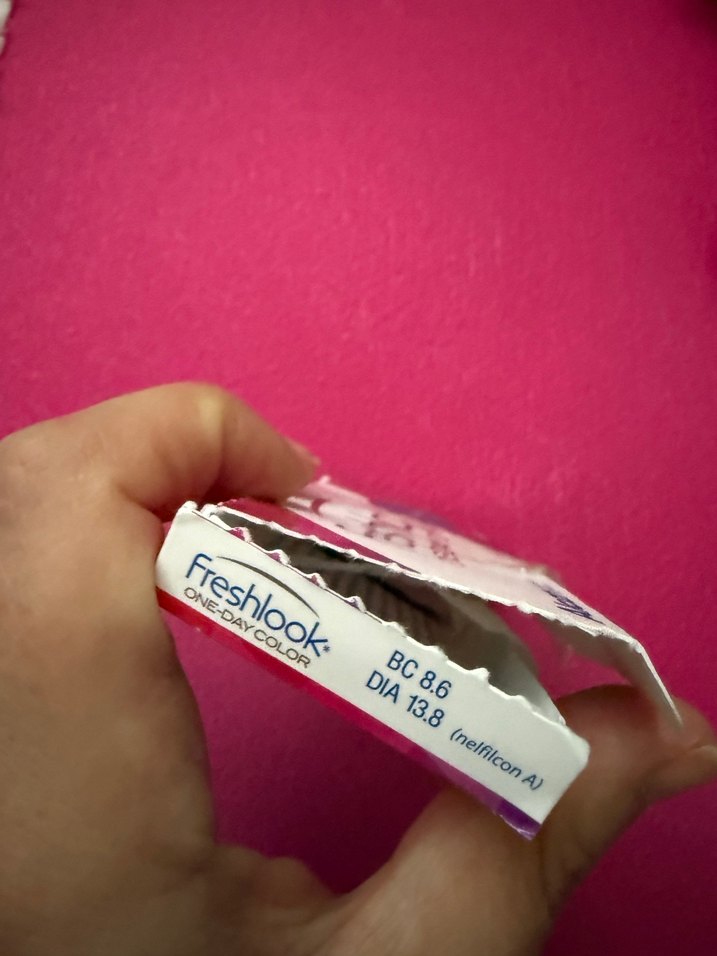 Freshlook Pembe Yeşil Renkli Kontakt Lens Green - Görsel 3