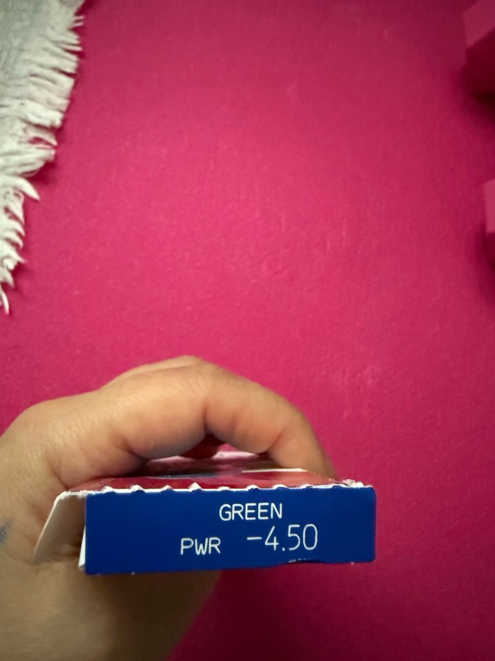 Freshlook Pembe Yeşil Renkli Kontakt Lens Green - Görsel 4