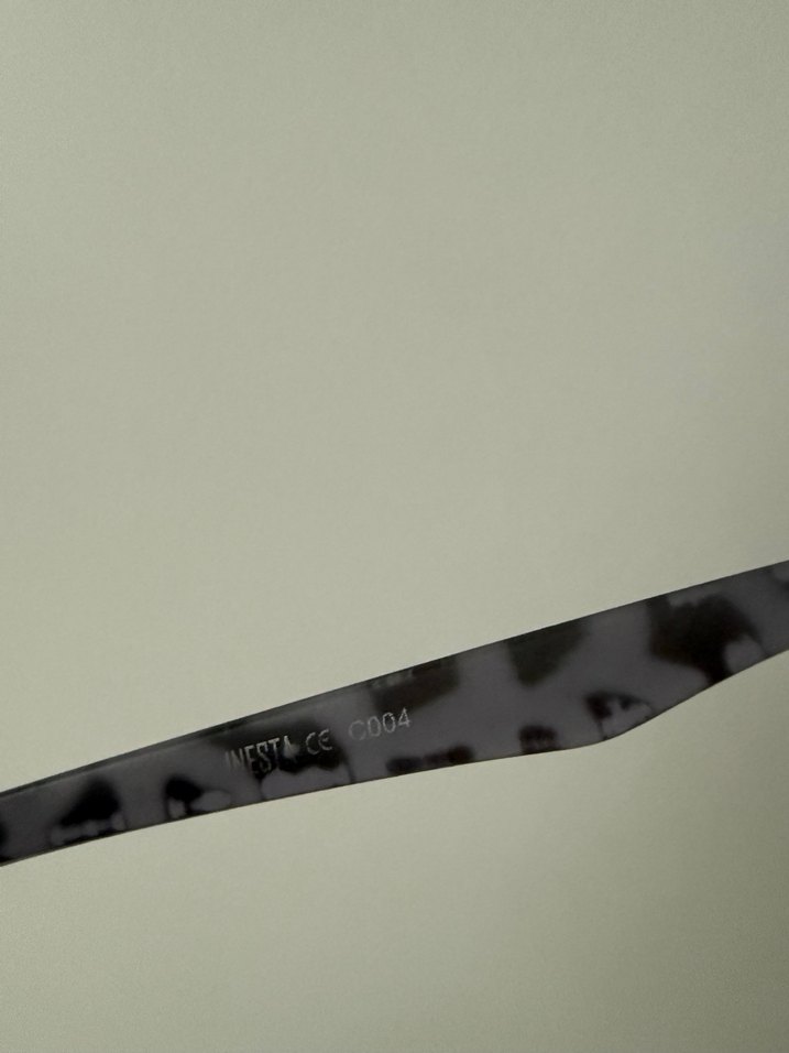 Inesta leopar gri Çerçeveli Kadın Güneş Gözlüğü - Görsel 3