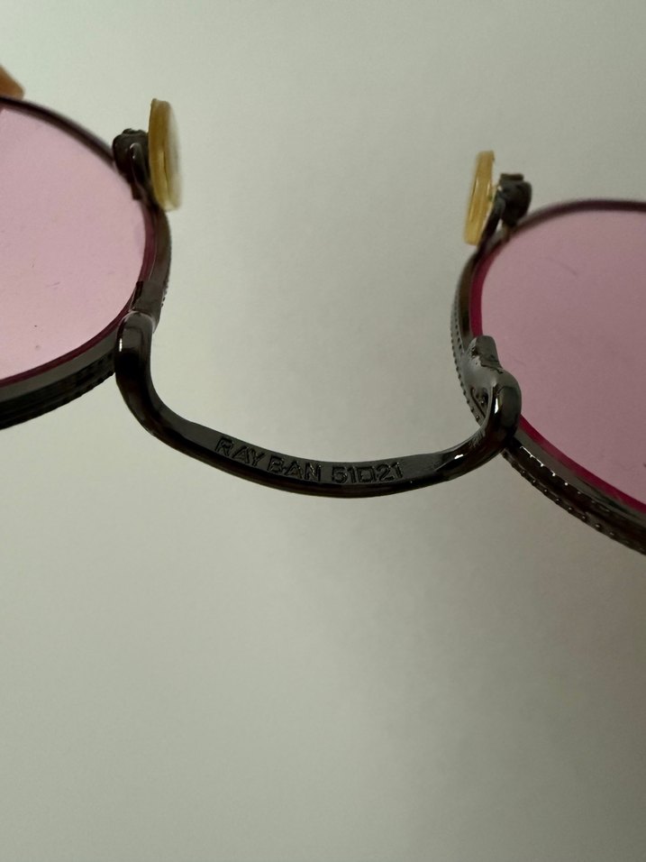 Şeffaf Pembe Minimalist Kadın Gözlüğü - Görsel 3