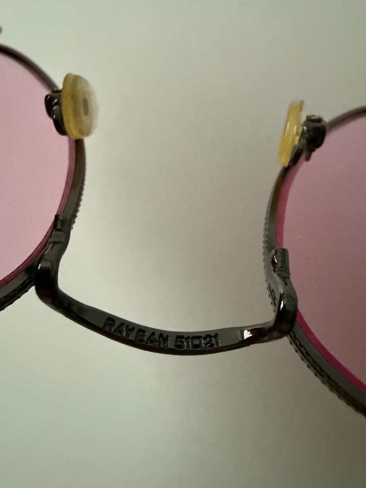 Şeffaf Pembe Minimalist Kadın Gözlüğü - Görsel 4