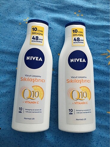 Nivea sıkılaştırıcı vücut losyonu