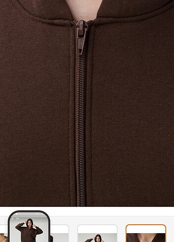 m Beden kahverengi Renk Modagen unisex oversize Hırka