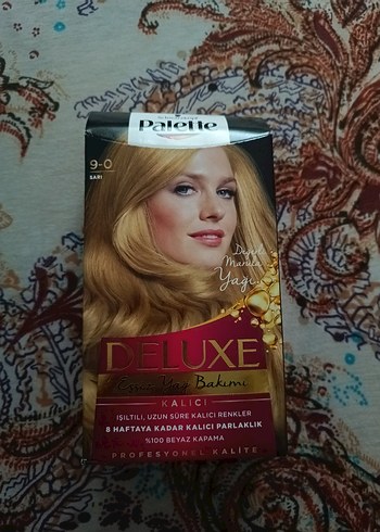 Palette Deluxe Saç Boyası. kestane . koyu kahve . kumral . sarı - Görsel 4