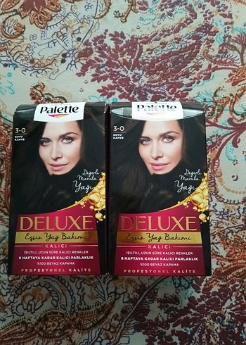 Palette Deluxe Saç Boyası. kestane . koyu kahve . kumral . sarı - Görsel 2