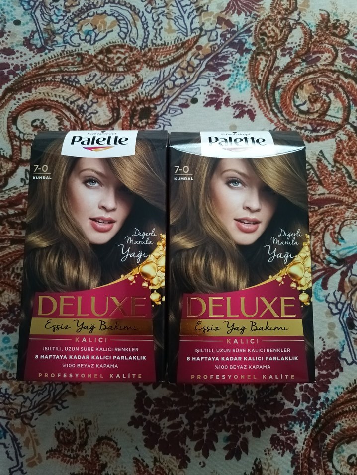 Palette Deluxe Saç Boyası. kestane . koyu kahve . kumral . sarı - Görsel 3