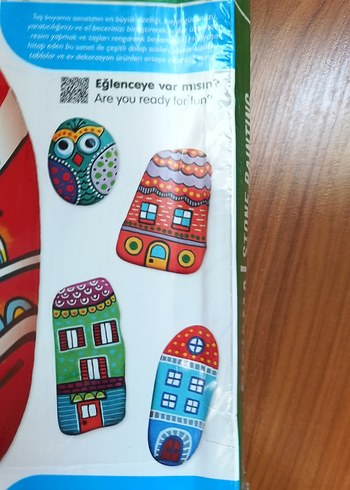 Beden Kumtoys Taş Boyama Seti